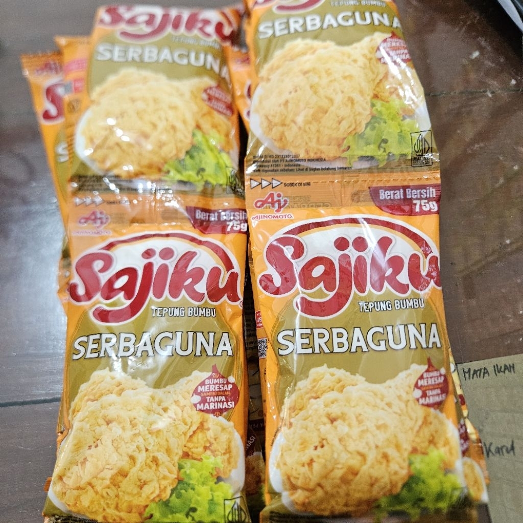 

10 Sachet Tepung Sajiku Serbaguna 75gr