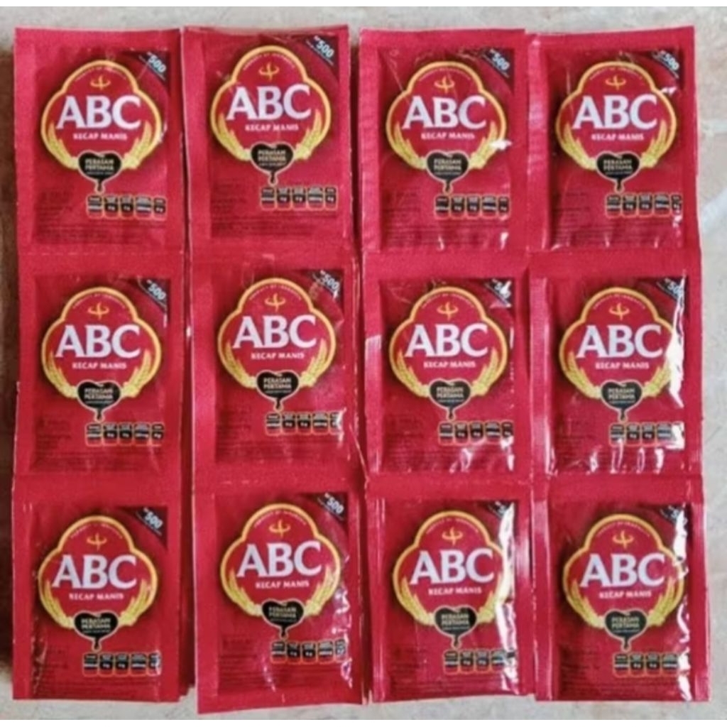 

Kecap manis ABC 15ML kemasan 12 PCS