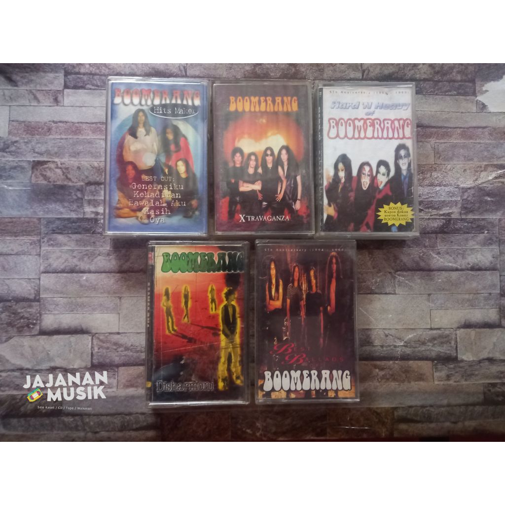 Kaset Boomerang (Sepaket)