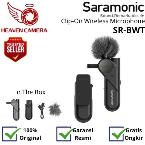 Saramonic SR BTW Wireless Bluetooth Clip On Microphone