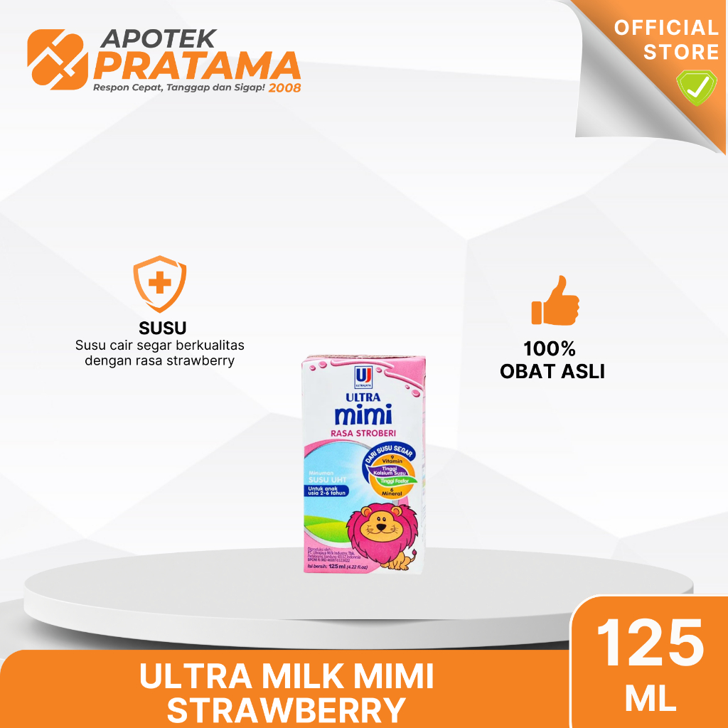 

ULTRA MILK MIMI STRAWBERRY 125ML