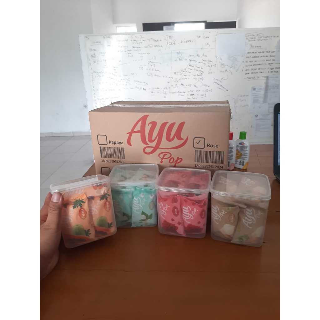 1 Dus Sabun Ayu Pop Toples isi 10 PCS Sabun Mandi Wangi Segar