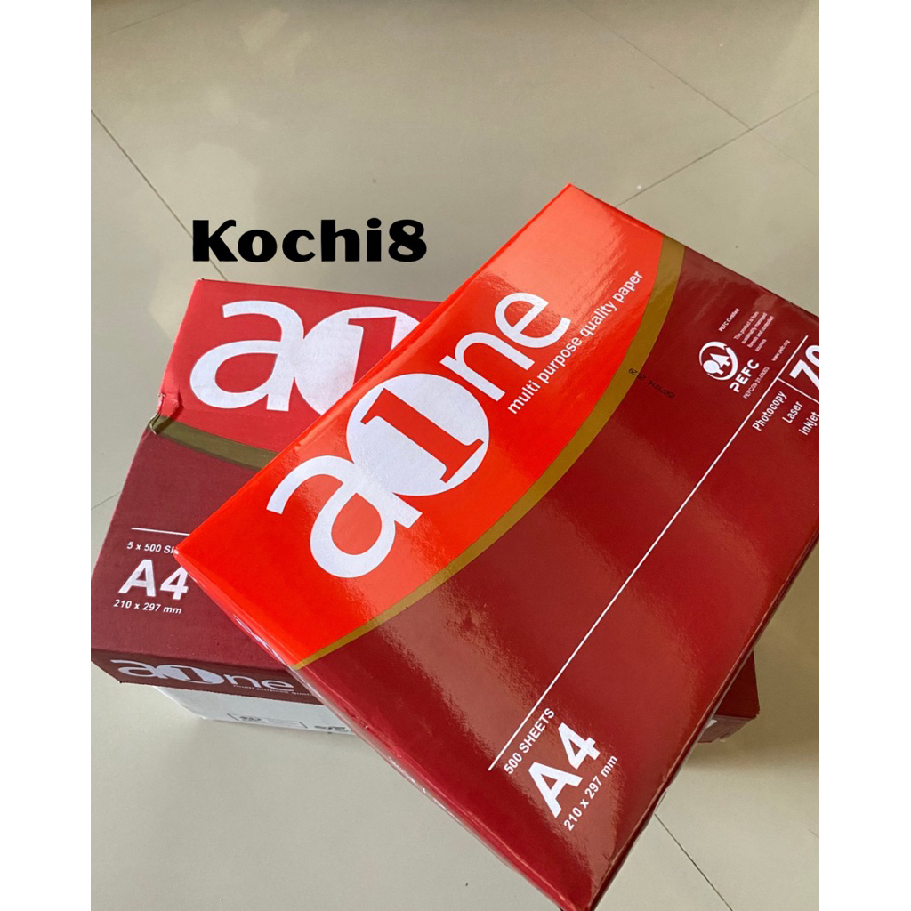 

KERTAS MERK A-ONE / KERTAS HVS / UK A4 70 GRAM