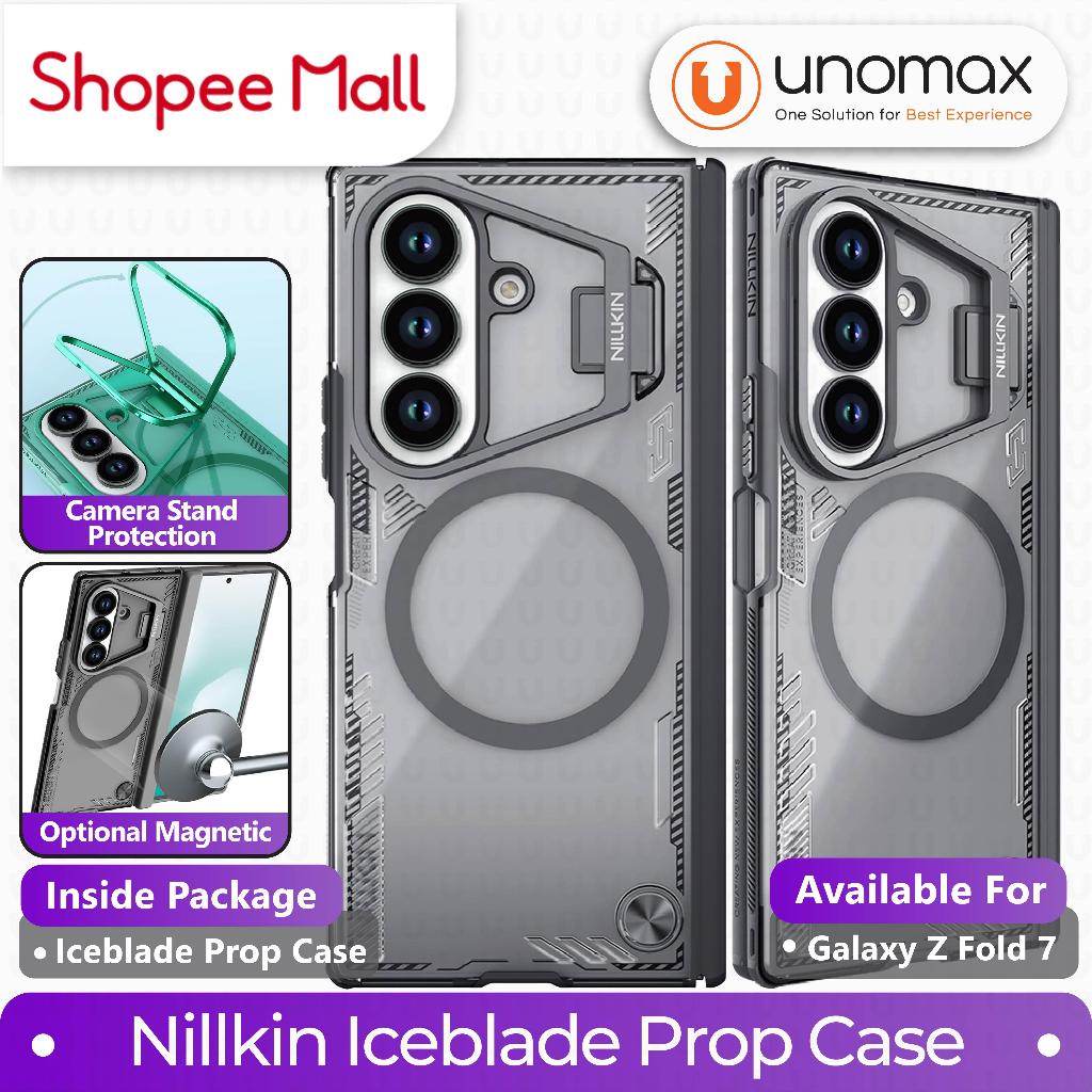 Case Samsung Galaxy Z Fold7 / Z Fold 7 Nillkin Iceblade Prop Camera Cover Stand Casing