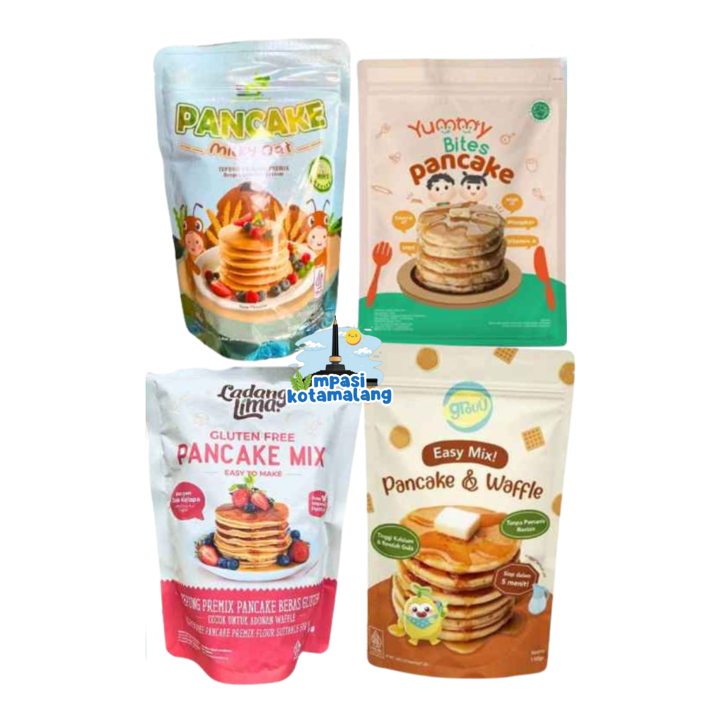 

LADANG LIMA GROUU TEPUNG PANCAKE MIX PLUM&BLUM YUMMY BITES / TEPUNG PANCAKE WAFFLE MIX GLUTEN FREE