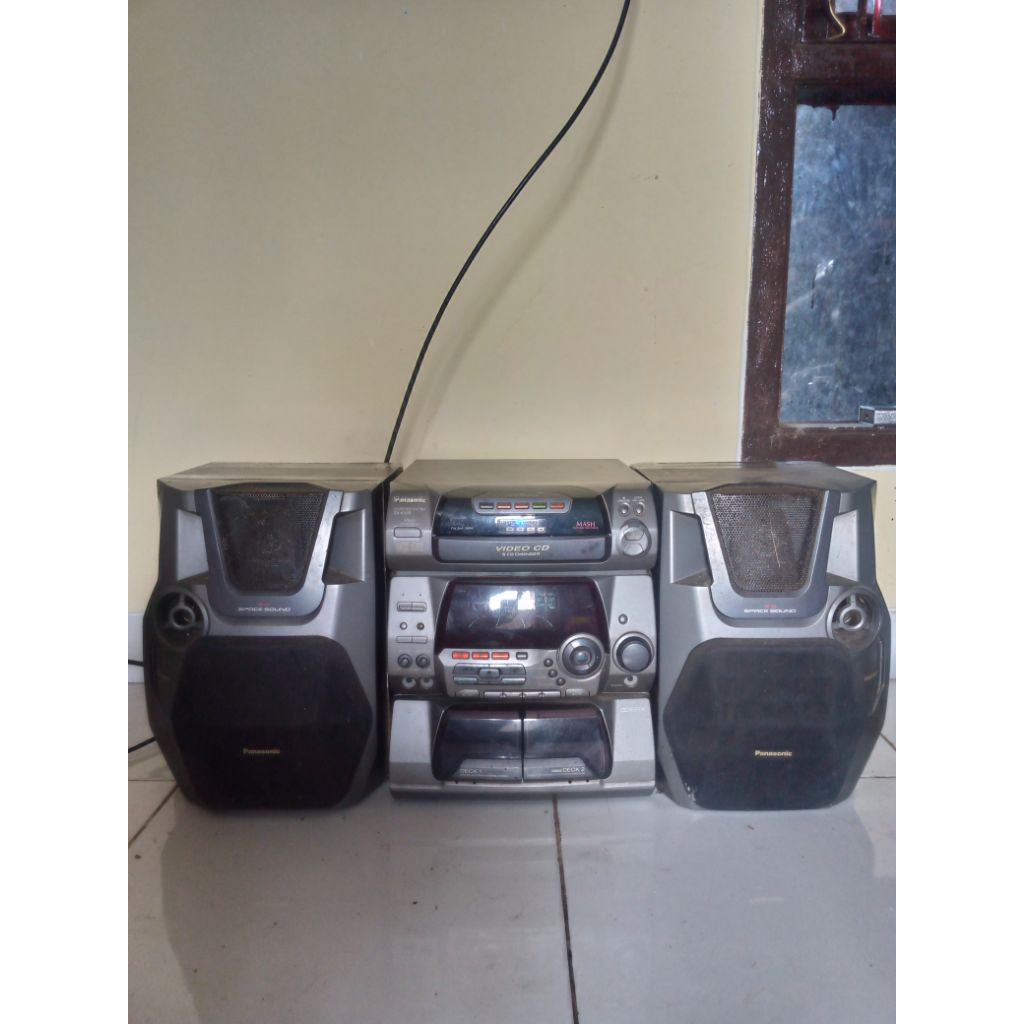 TIPE COMPO PANASONIK.TIPE SA-AK80 BLUTUT.SAMA RADIO SANGAT JERNIH