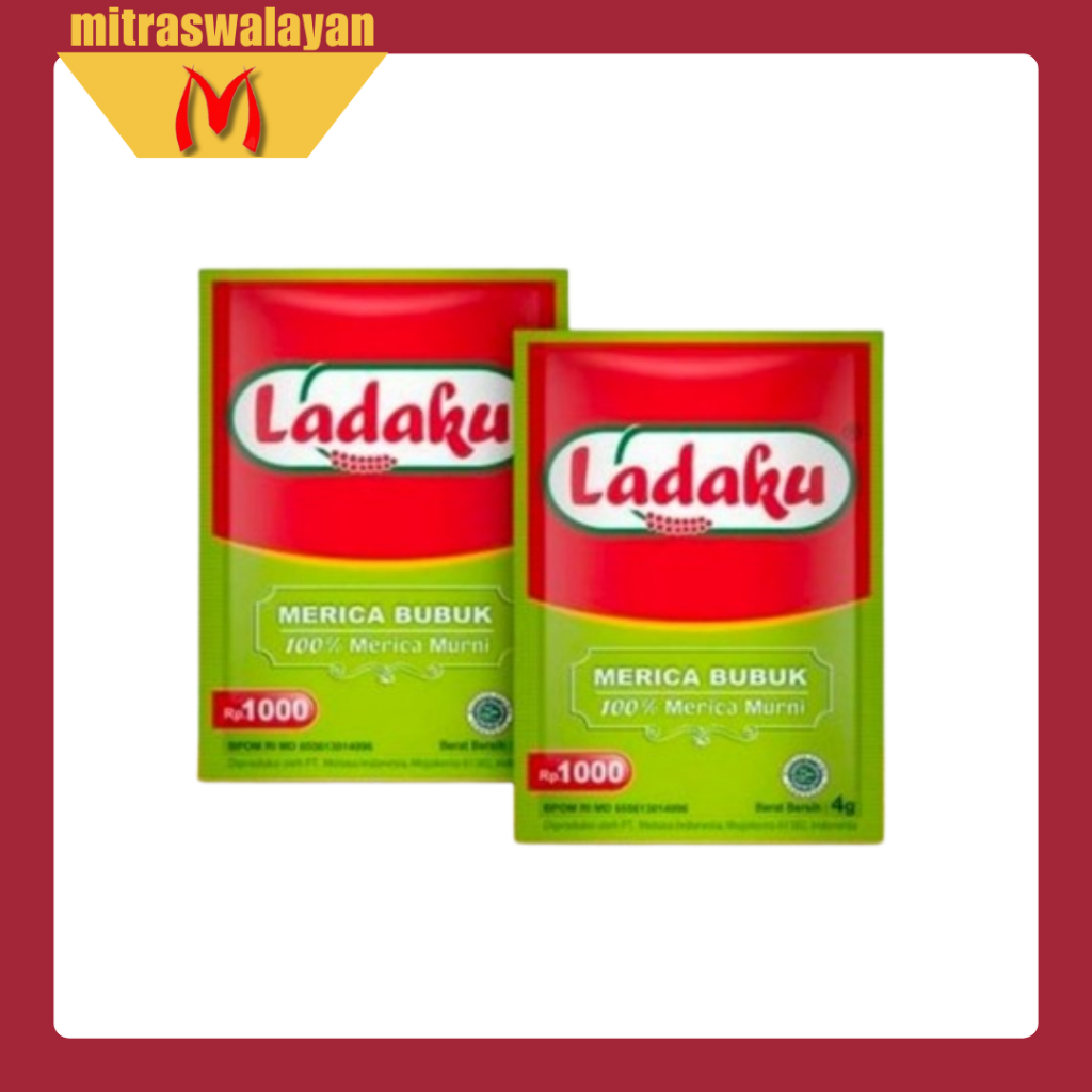 

LADAKU Merica Bubuk 1 Renteng Isi 12 Sachet @3 gr