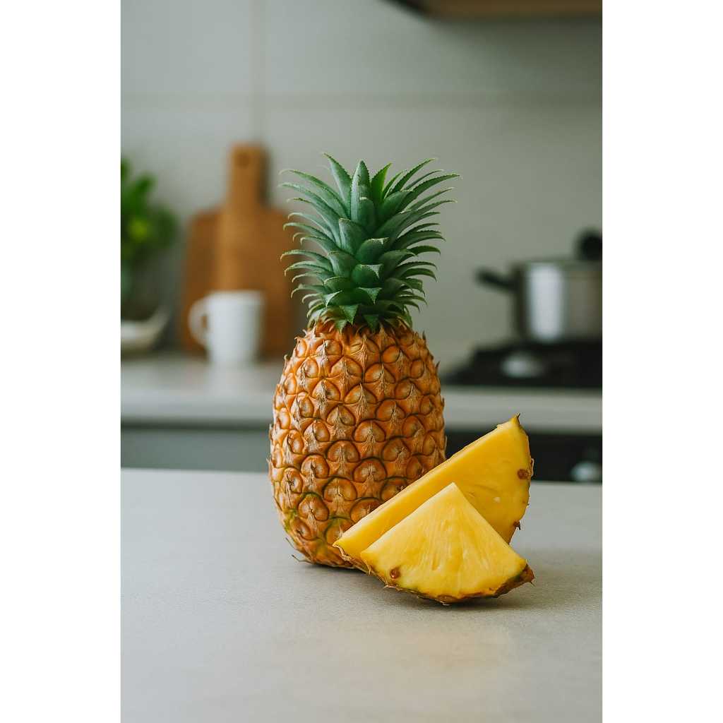 

Buah Nanas Segar, Kuning, 1000 gram