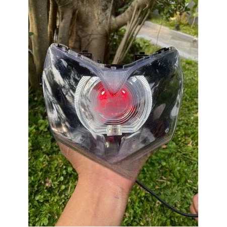 REFLEKTOR LAMPU DEPAN SUPRA X 125 BATMAN BILED LED / BILED SUPRA X 125 BATMAN