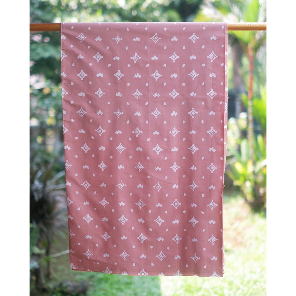 Kain Batik Cap Premium – Batik Handmade Eksklusif Swastha Nude Limited Edition | Batik Swastha