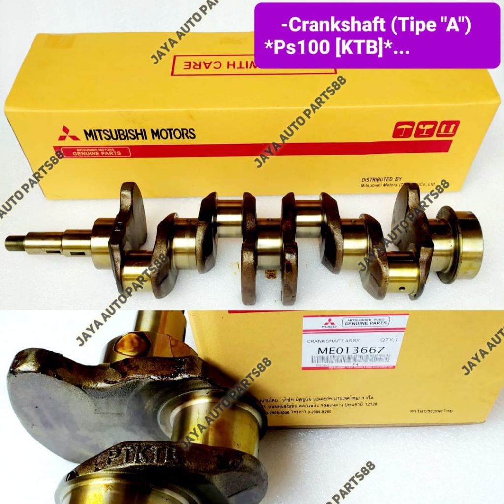 CRANKSHAFT KRUK AS KER AS KRUK MITSUBISHI PS100 PS 100