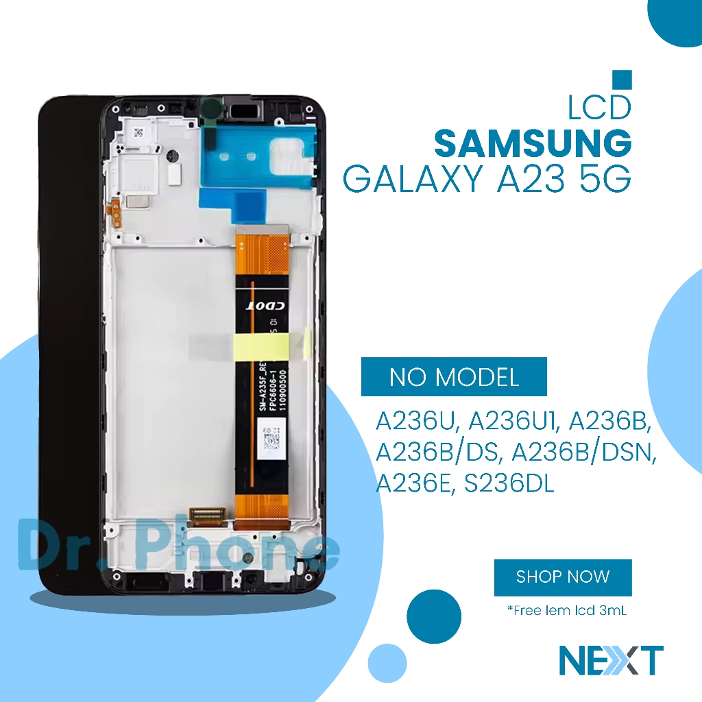 LCD Samsung A23 5G / A236 - Include Frame Fullset Touchscreen