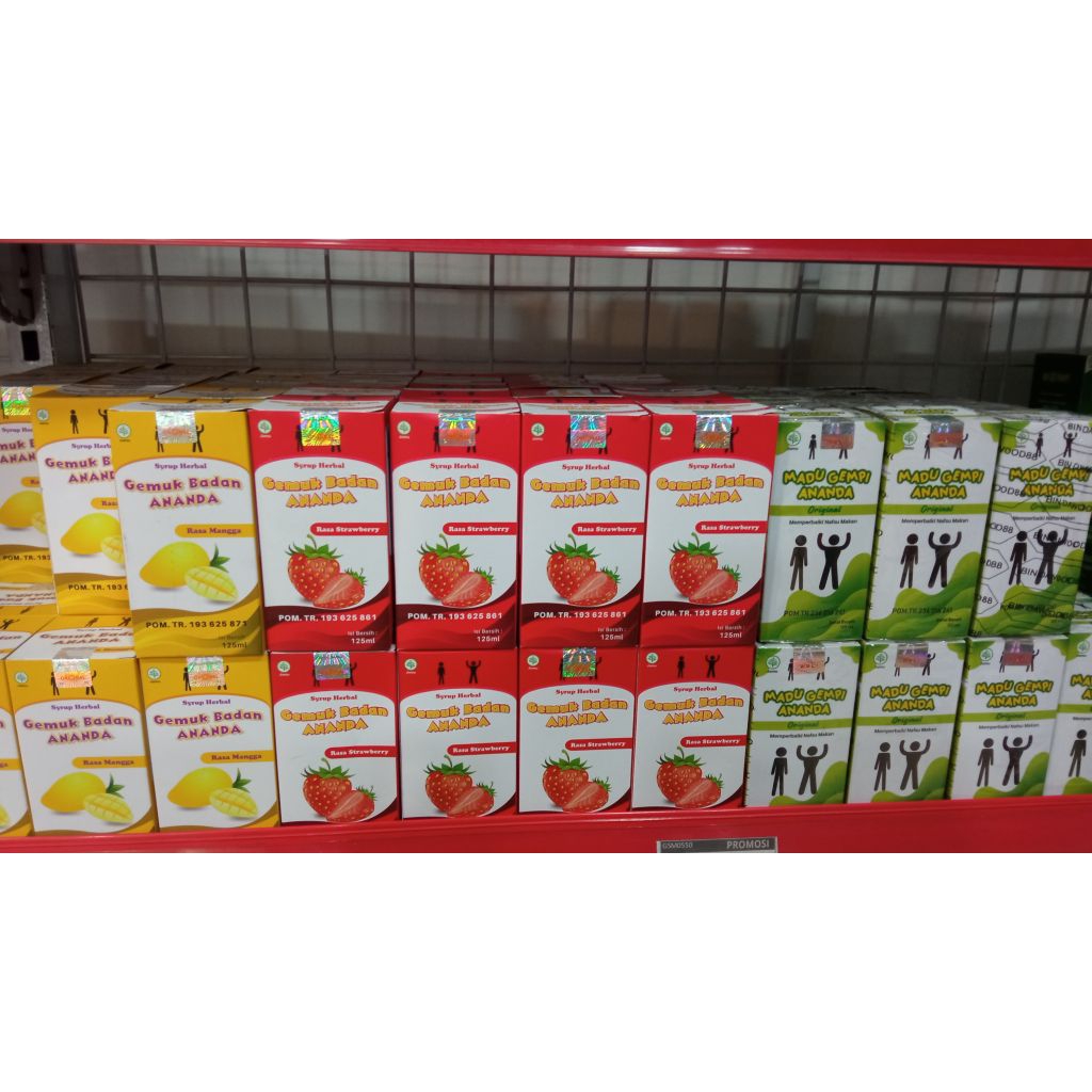 

Madu Syrup Herbal Gemuk Badan Ananda untuk nafsu makan