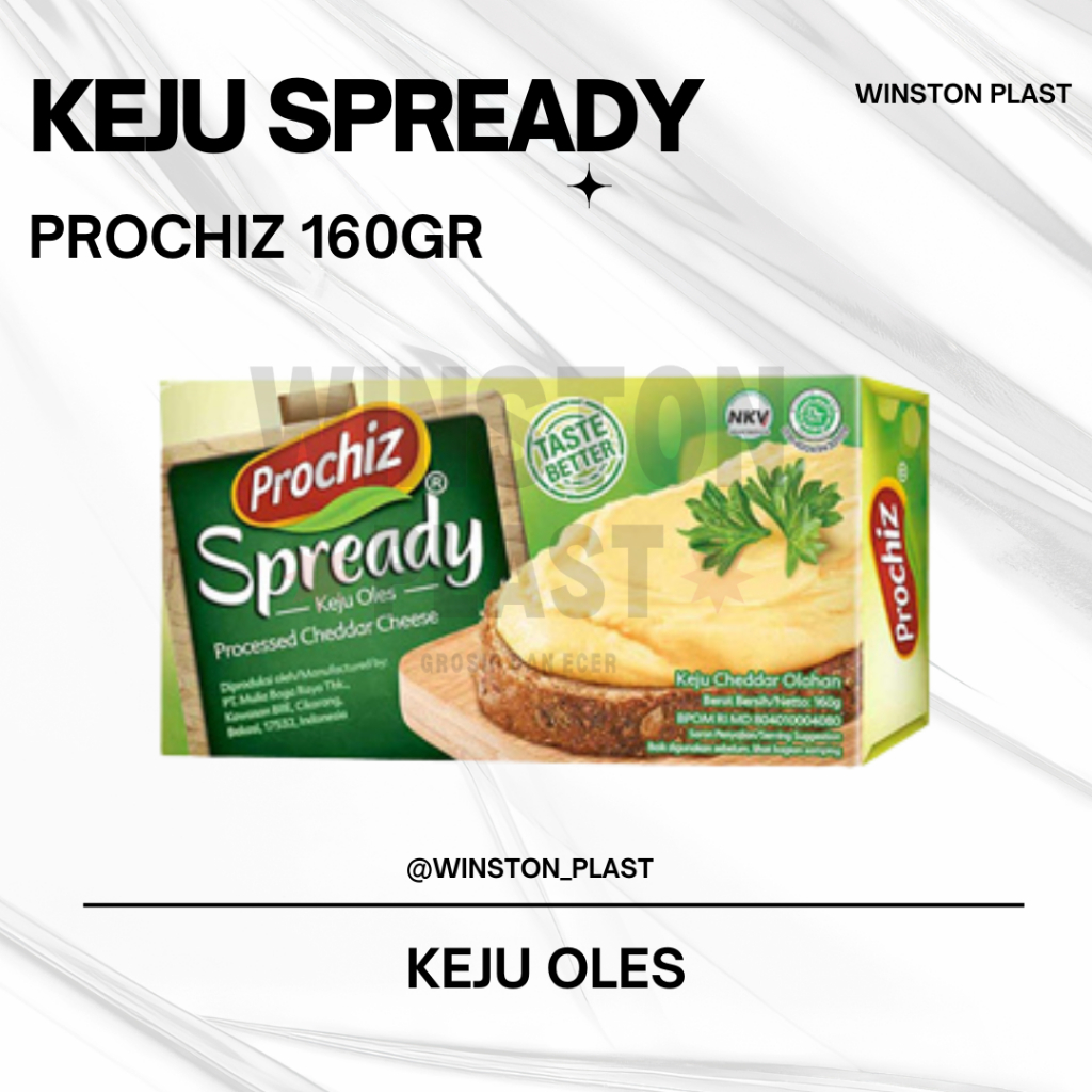 

KEJU PROCHIZ SPREADY CREAM CHEESE 160gr