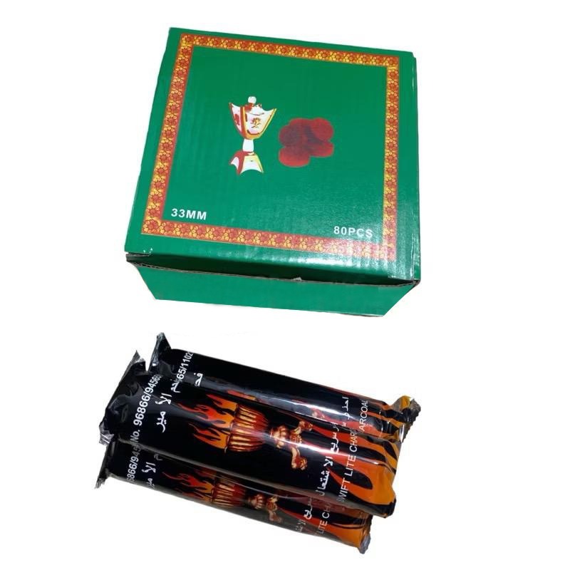 New Arang Briket Arang Gaharu Magic Box Arang Untuk Bakar Dupa Arab dan Gaharu Arang Magic