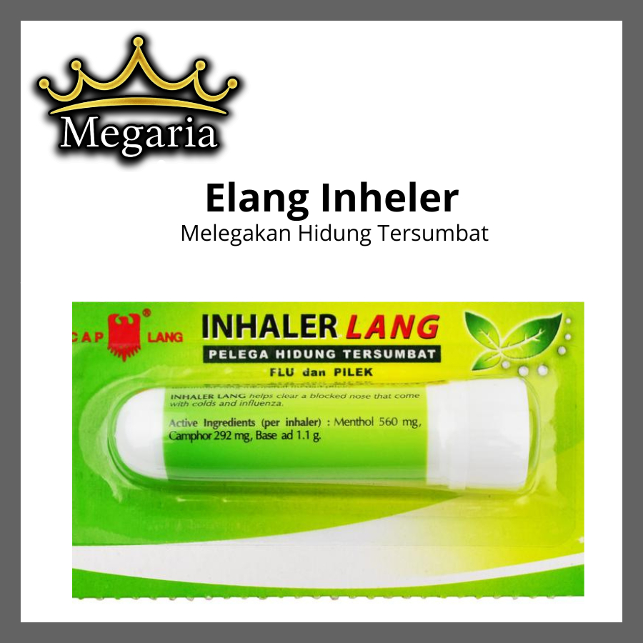 Elang Inhaler Melegakan Hidung Tersumbat - Pelega Hidung Tersumbat