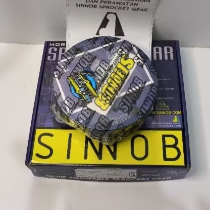 Gear Set Sinnob Original Gear+Rantai RX King Original Tipe Color Chine