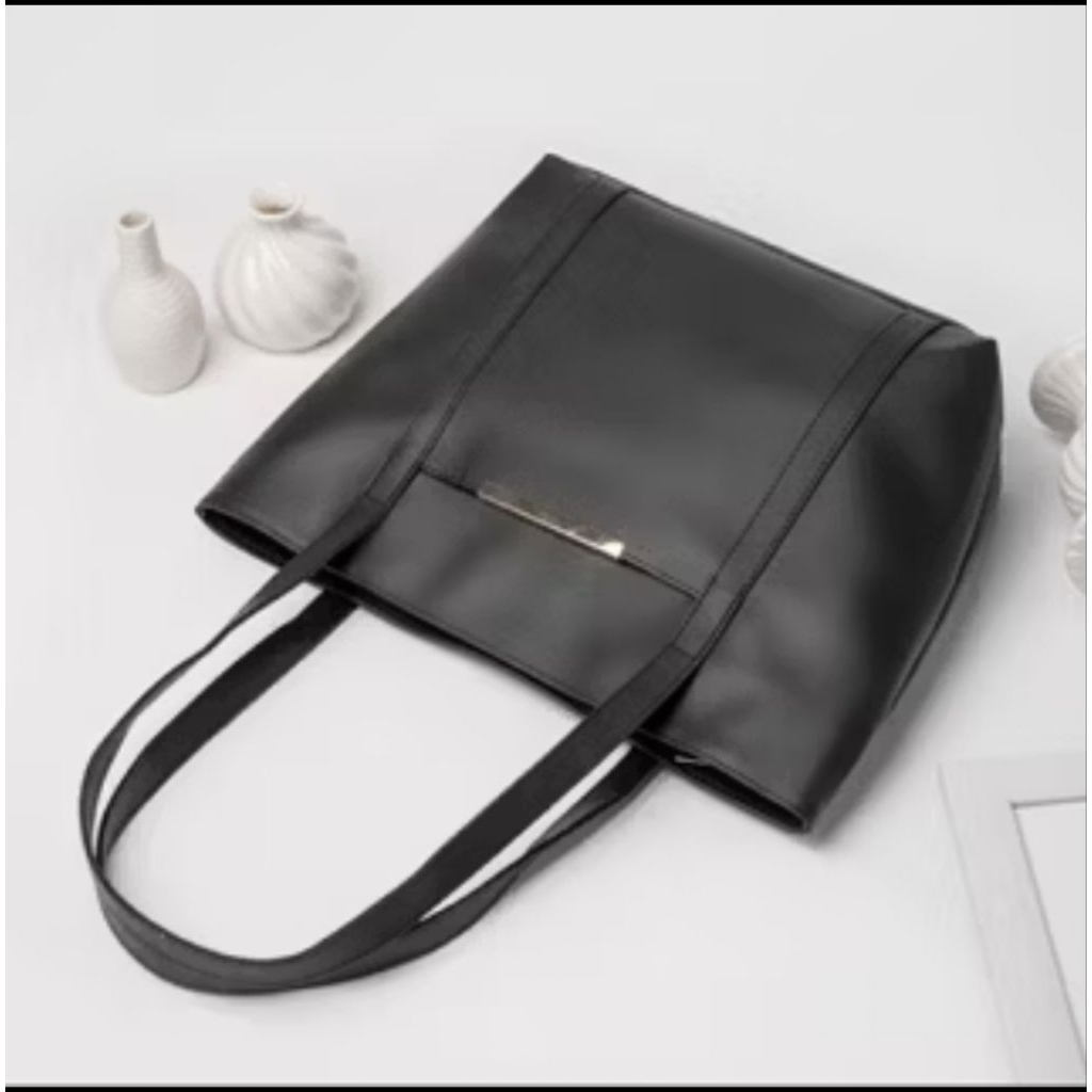 Tas Totebag Wanita Kulit Tas Kuliah Kerja Pengajian