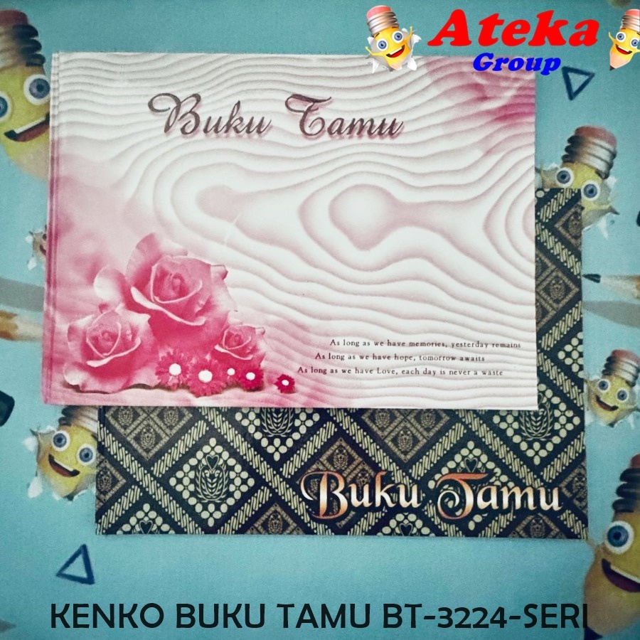 

[1 PCS] KENKO BUKU TAMU BT-3224- SERI
