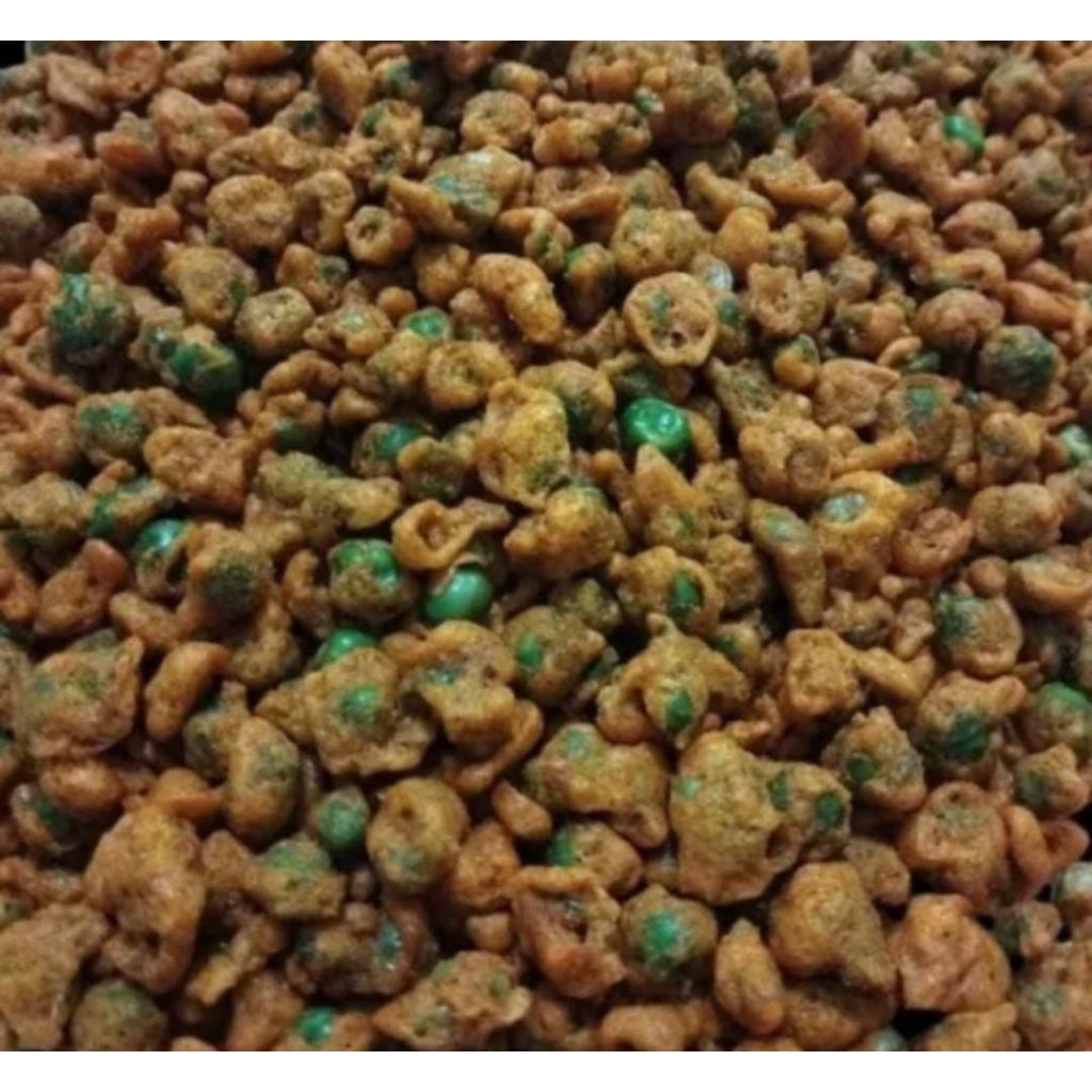 

Kacang Polong Tepung Balado Rasa Pedas Ringan 500gr & 1kg. DOMINATOR SHOP