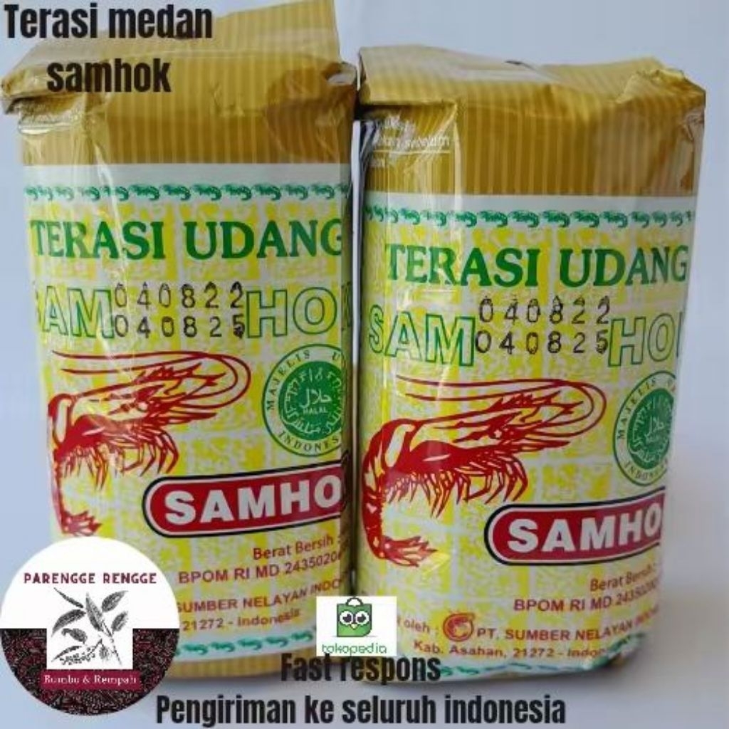 

Terasi Medan Samhok / Terasi Udang Sam Hok / Belacan Medan Asli
