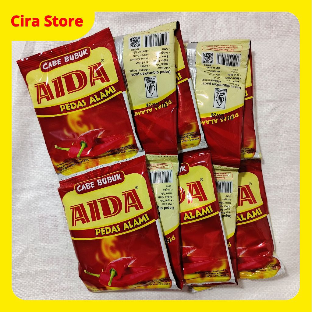 

Aida Cabe Bubuk 25 gr