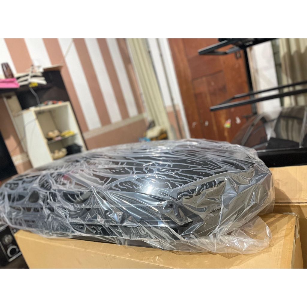 Promo Roofbox Mobil Ekonomis Slim Dual Open Bahan Abs / Roof Box Mobil