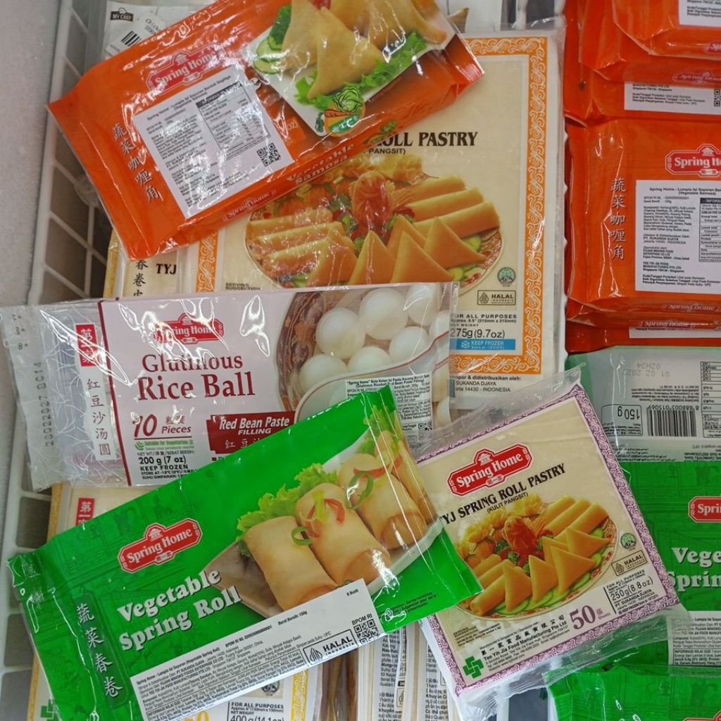 

Spring Home Glutinous Rice Ball, Kulit Lumpia & Lumpia KHUSUS INSTAN