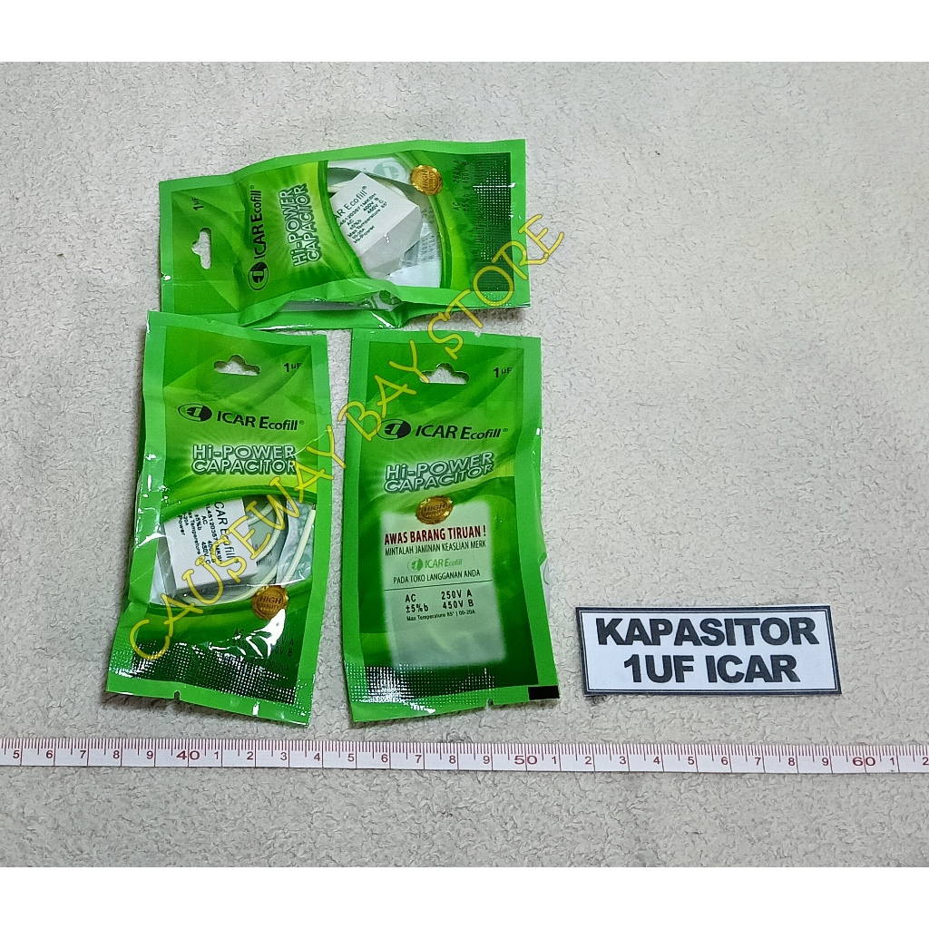 KAPASITOR 1UF ICAR ECOFILL