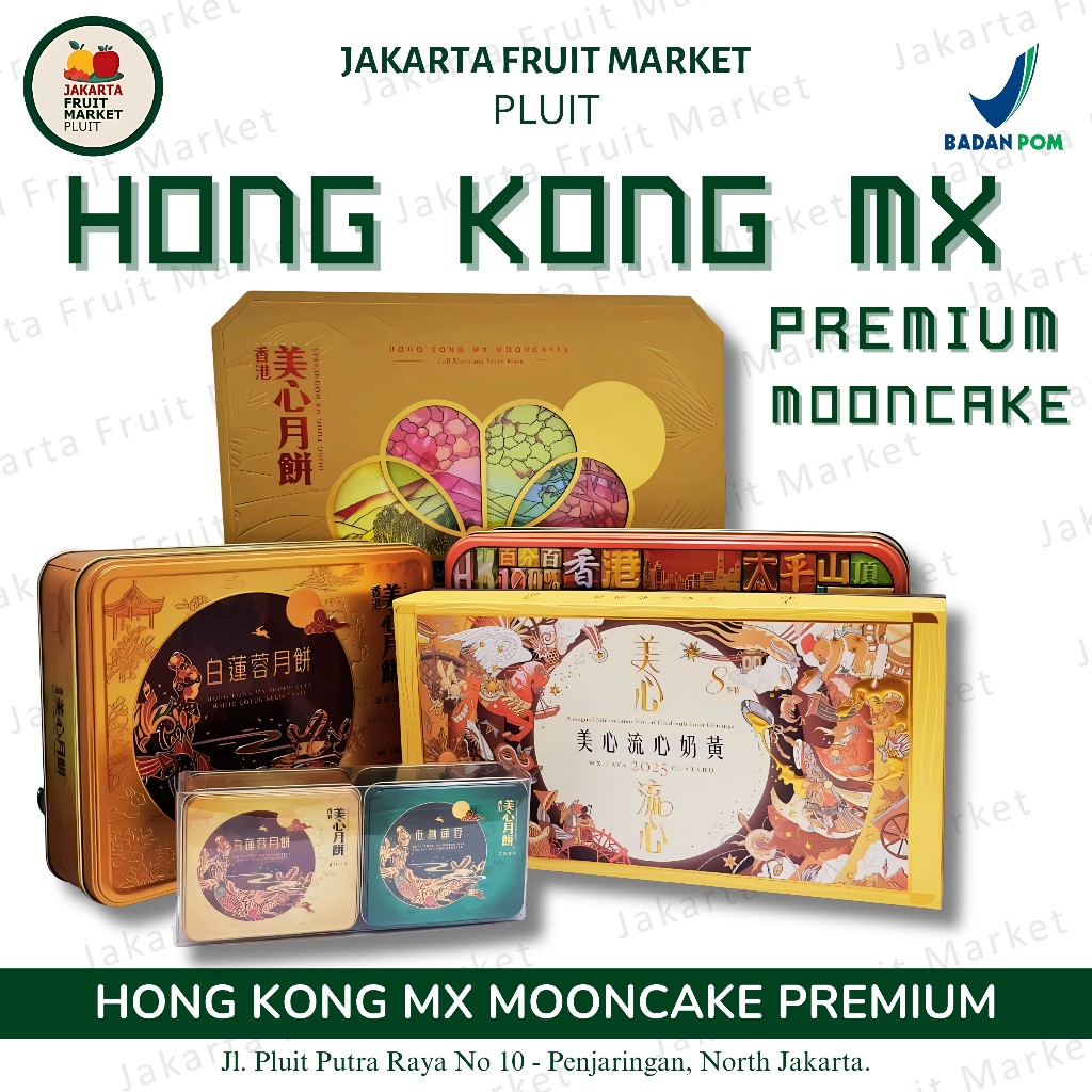 

Kue Bulan Premium Mooncake Hong Kong MX Moocake