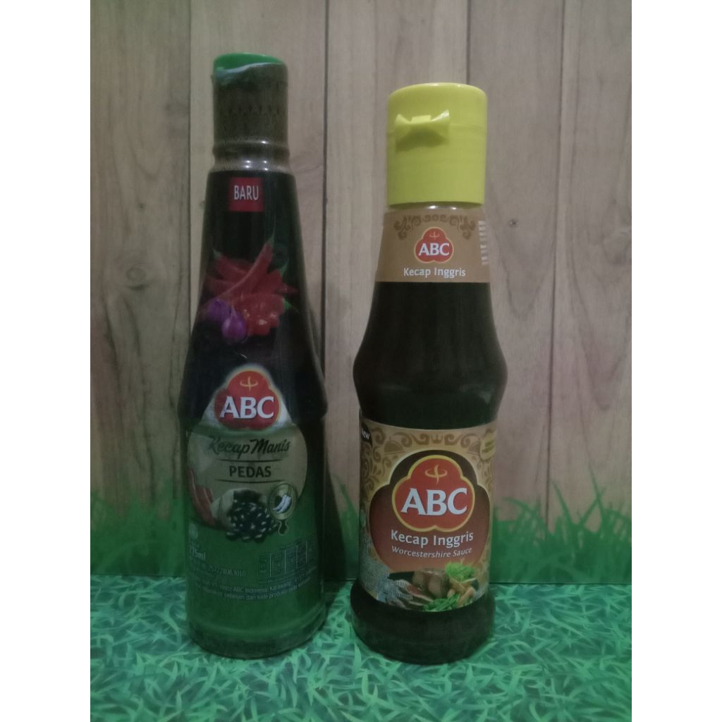 

paketan ABC kecap inggris 195ml+ABC kecap manis 275ml