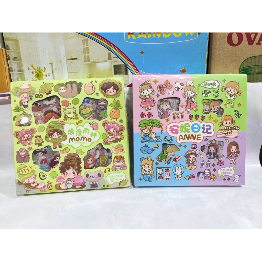 

Stiker /tempelan isi 100