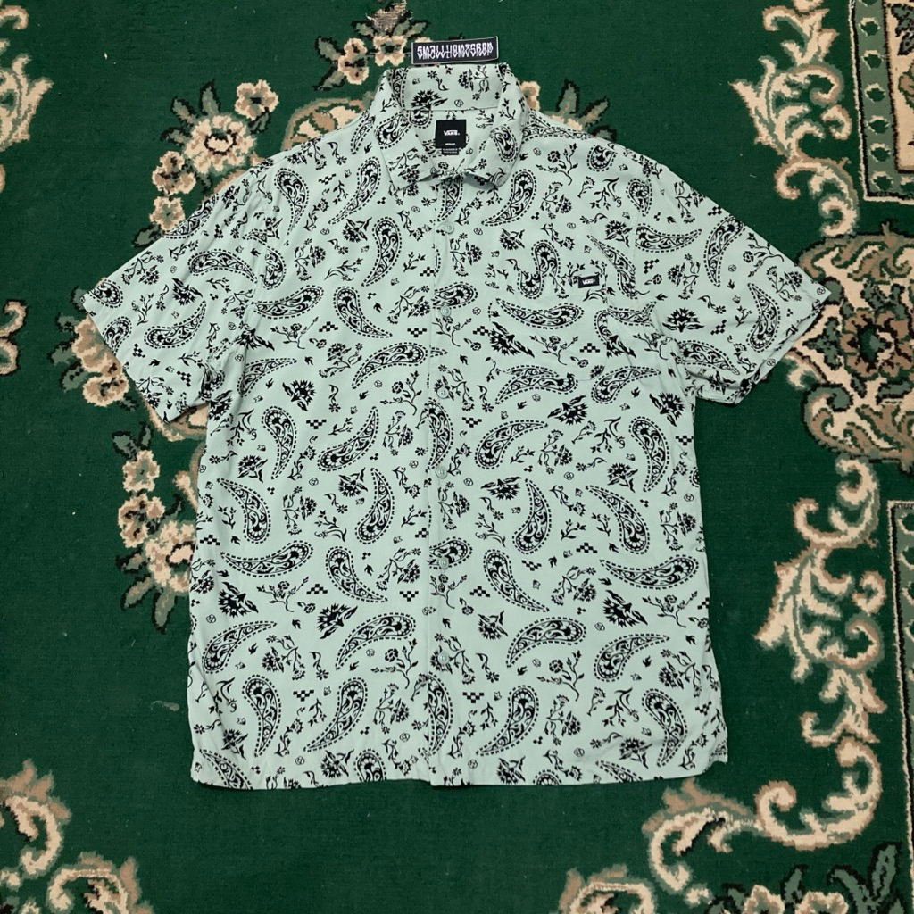 vans bandana paisley shirt original