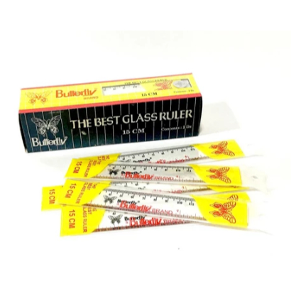 

Penggaris Plastik 15 cm Butterfly