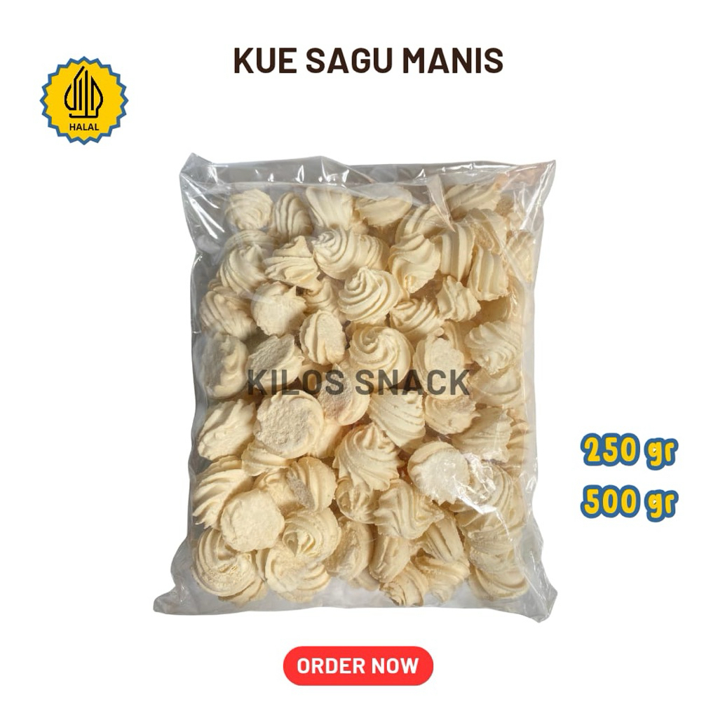 

kue sagu mini manis empuk kemasan repaking kiloan