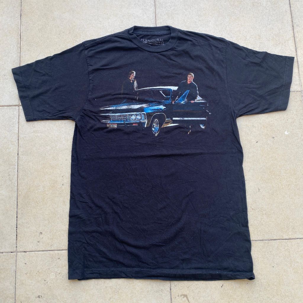 Kaos film tv series supernatural original second Bekas murah, jual kaos film original murah