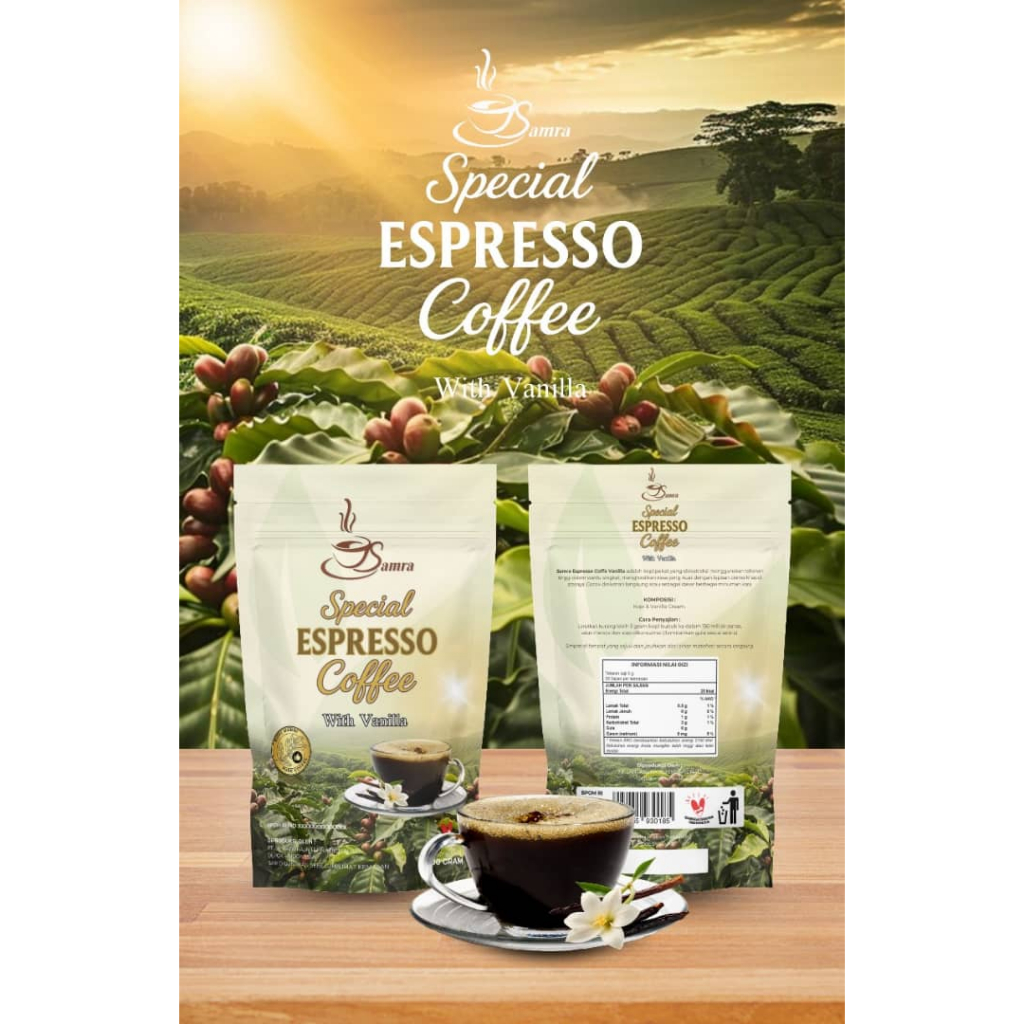 

Samra Coffee With Vanilla Flavor-COD