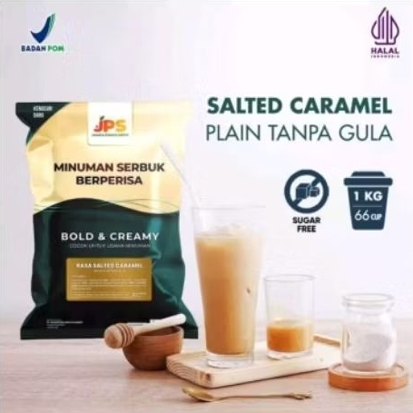 

Powder Drink JPS Bubuk Minuman Rasa Salted Caramel Plain 1 Kg