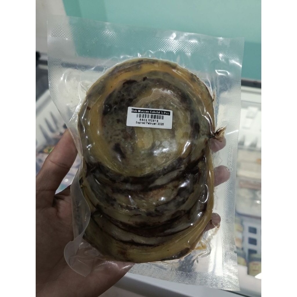 

Roti Maryam | Roti Cane | Roti Canai Frozen | 5 pcs Rasa Coklat | Rasa Keju | Rasa Original | Tanpa Pengawet