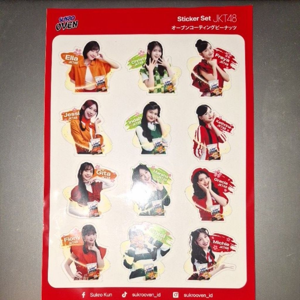 

Stiker Sukro Oven JKT48