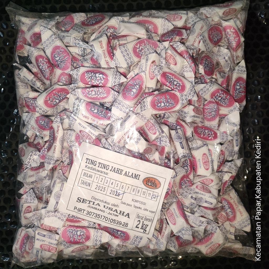 

Permen Jahe Ting Ting JAHE alami