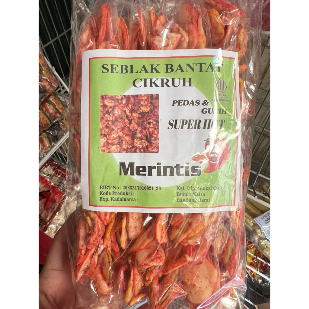 

Seblak Bantat cikruh 1 pack isi 12 bungkus