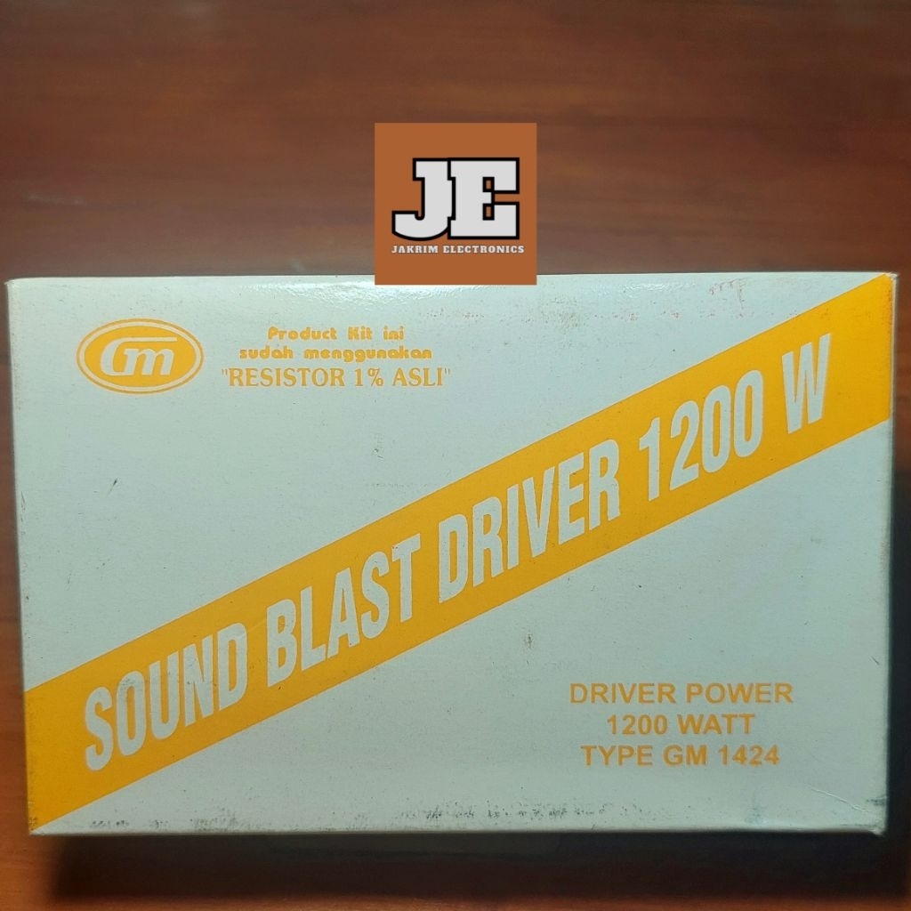 Kit Power Sound Blast Driver 1200 watt GM 1424