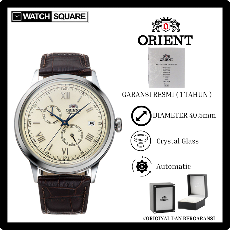 Jam tangan pria ORIENT RA-AK0702Y Bambino Version 9