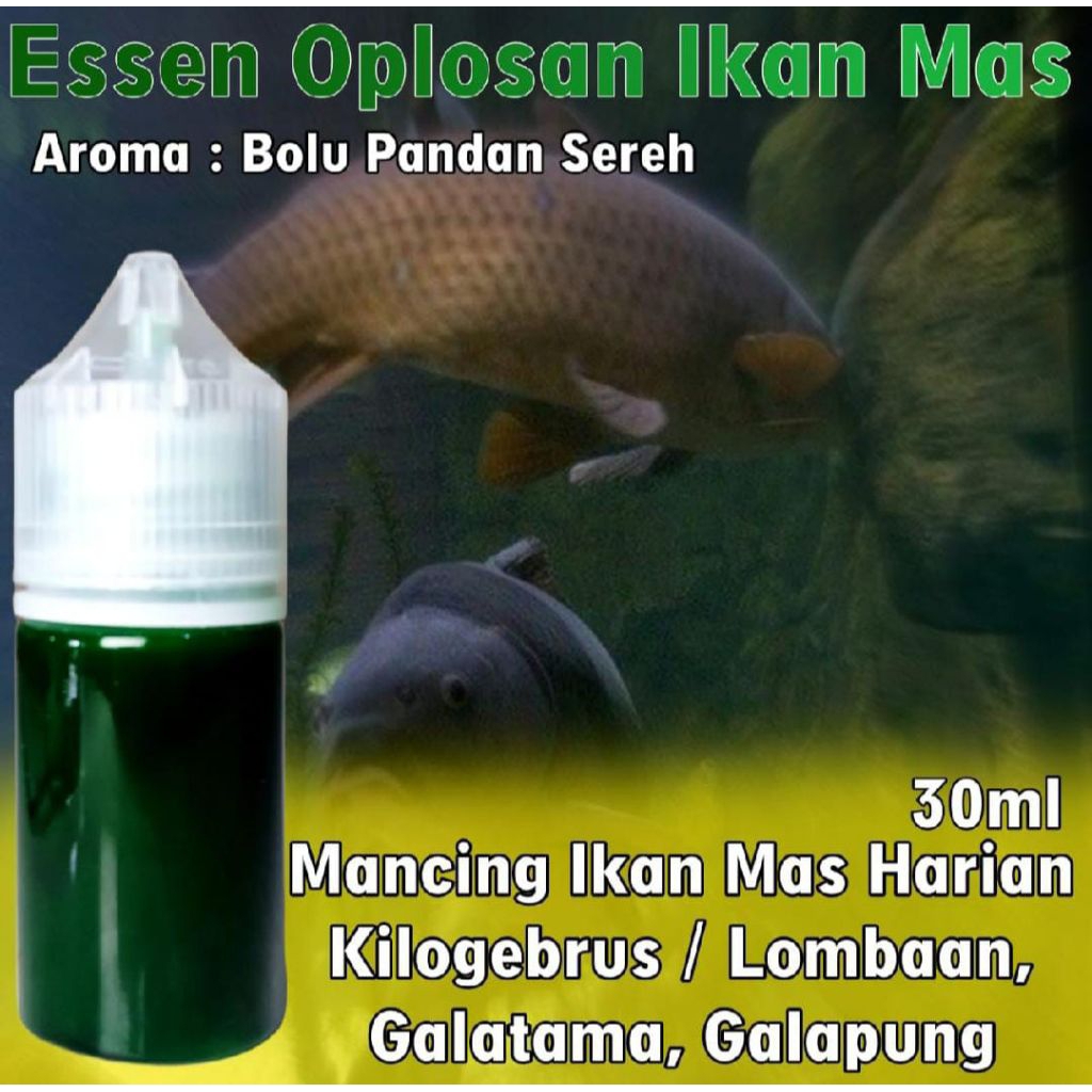 Essen oplosan ikan mas aroma Bolu Pandan Sereh