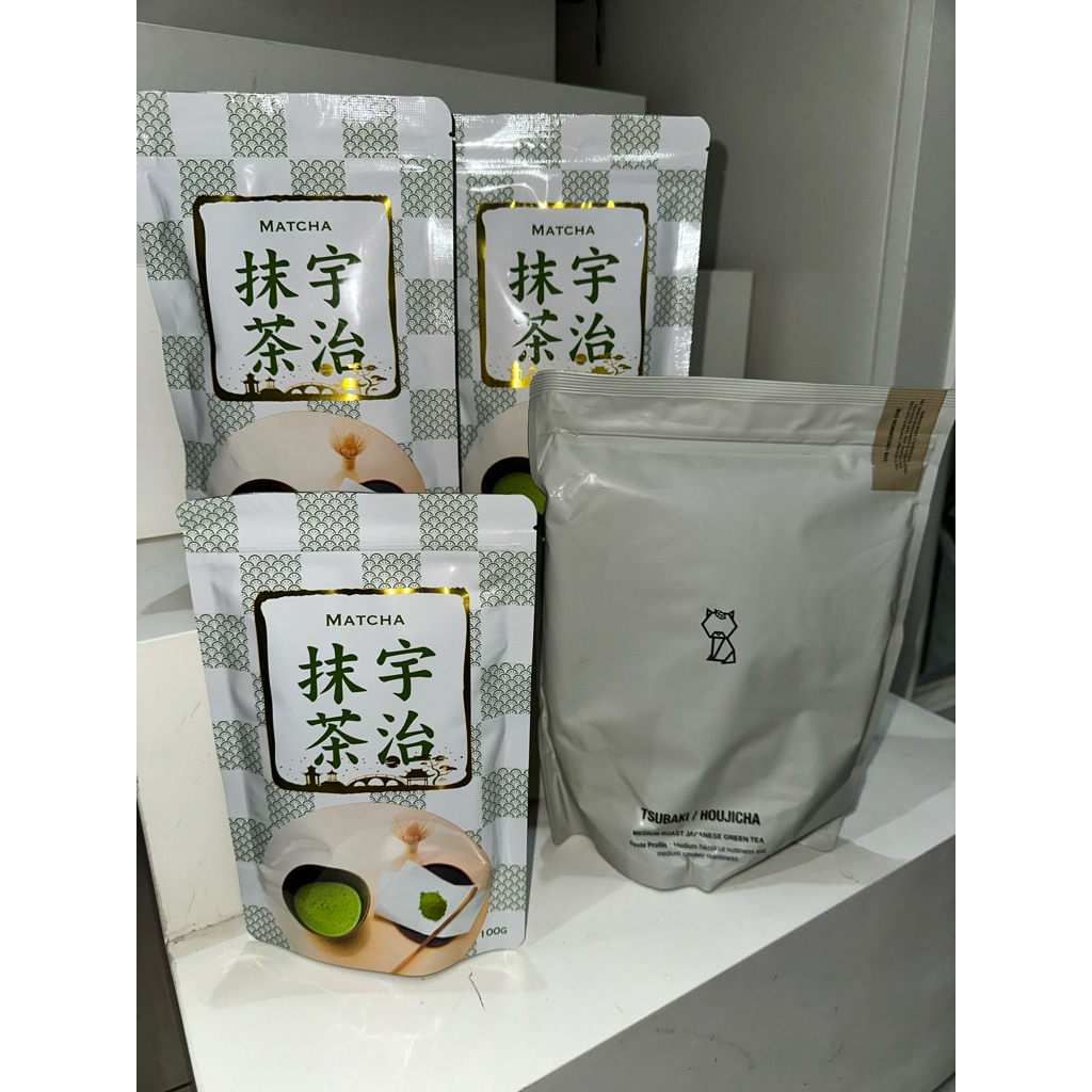 

NIKO NEKO MATCHA - TSUBAKI 50gr & UJI MATCHA 30gr