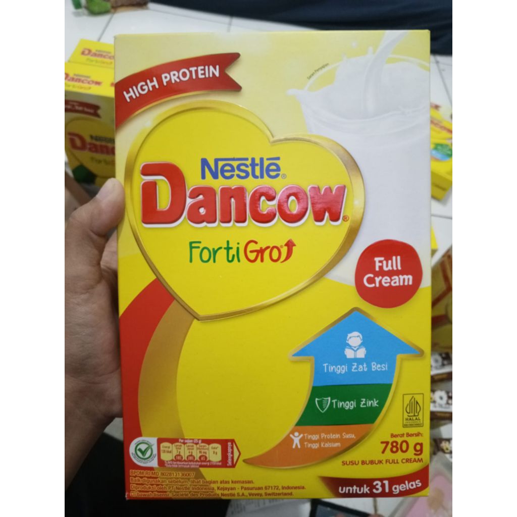 

Dancow FortiGro susu bubuk full cream 780g