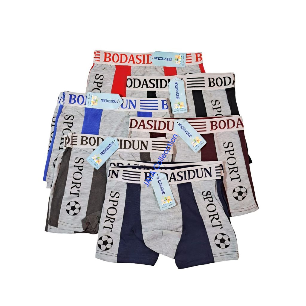 12 Pcs Celana Dalam Boxer Anak Laki-Laki / Boxer anak Cowok BODASIDUN