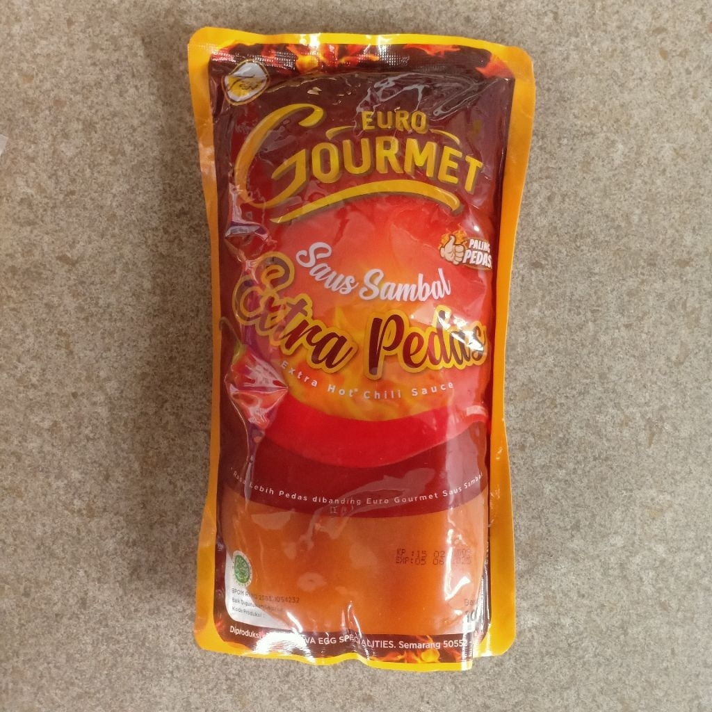 

Euro Gourmet Saos Sambal Extra Pedas 1 kg