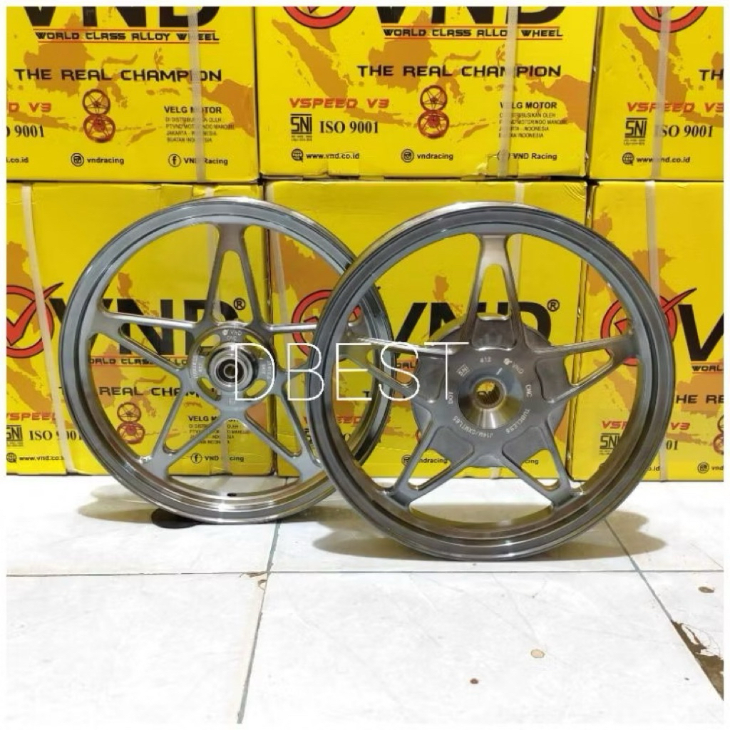 VELG VND V SPEED GEN3 VARIO 150 125 BEAT SCOOPY GENIO VELG VND VSPEED RING 14